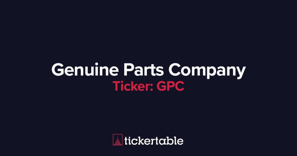 What Does Genuine Parts Company Do?