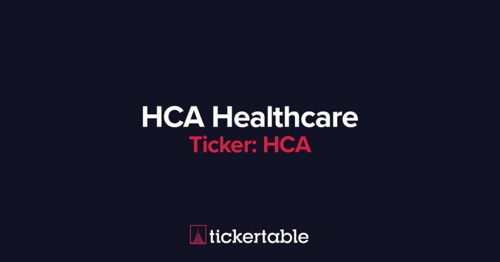 What Does HCA Healthcare Do?